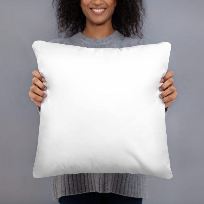 Floral Heart Design Pillow - Image 2