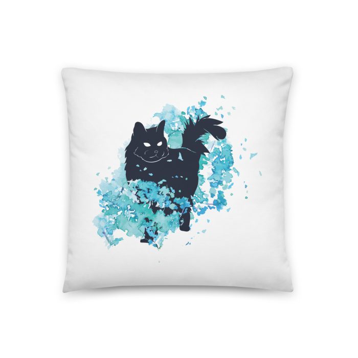 Black Cat Design Pillow - Image 6