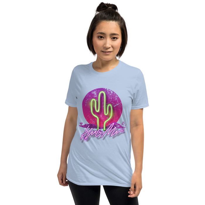 Hug Me Design on Short-Sleeve Unisex T-Shirt - Image 2