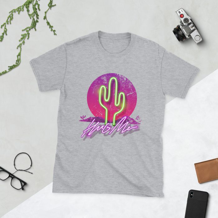 Hug Me Design on Short-Sleeve Unisex T-Shirt - Image 10