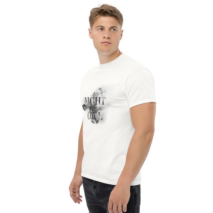 Night Owl Design on Unisex classic tee - Image 2
