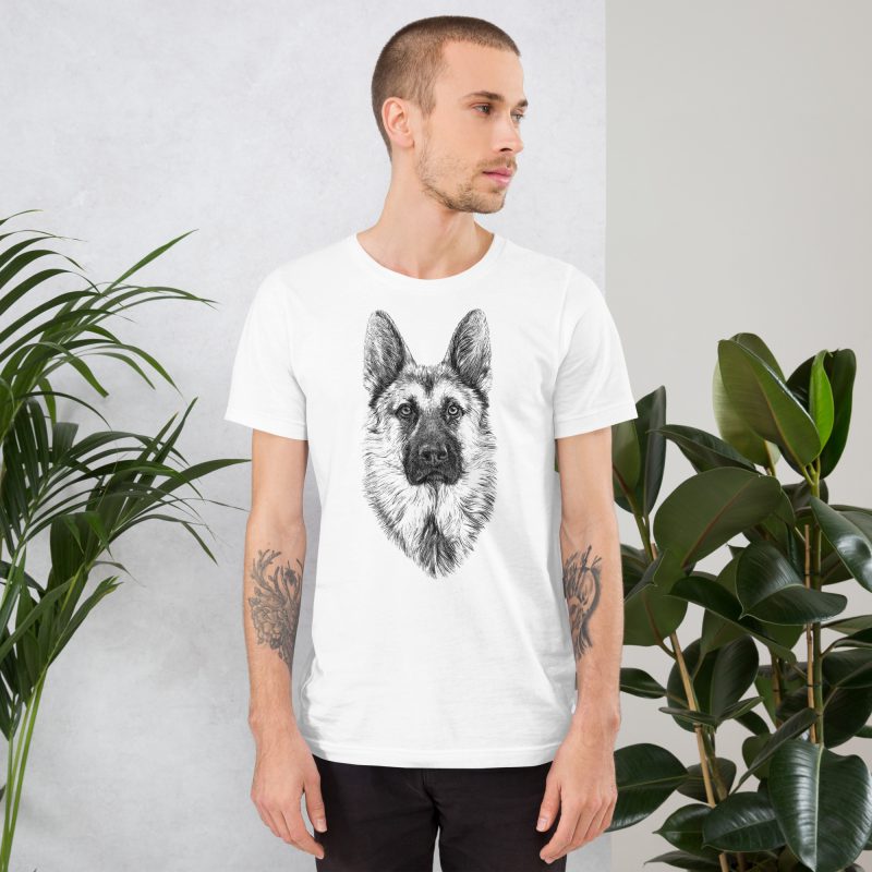 K-9 Design Unisex t-shirt