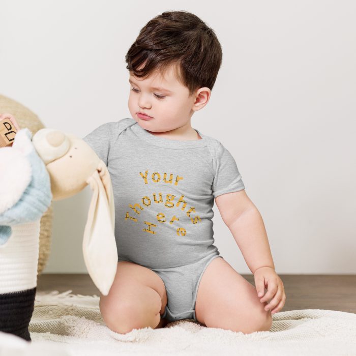 Baby short sleeve one piece for Cusomization - Image 4