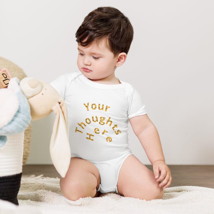 Baby short sleeve one piece for Cusomization - Image 7