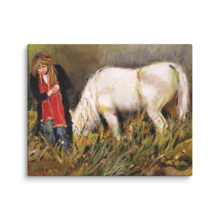 White Horse Passion Canvas - Image 2