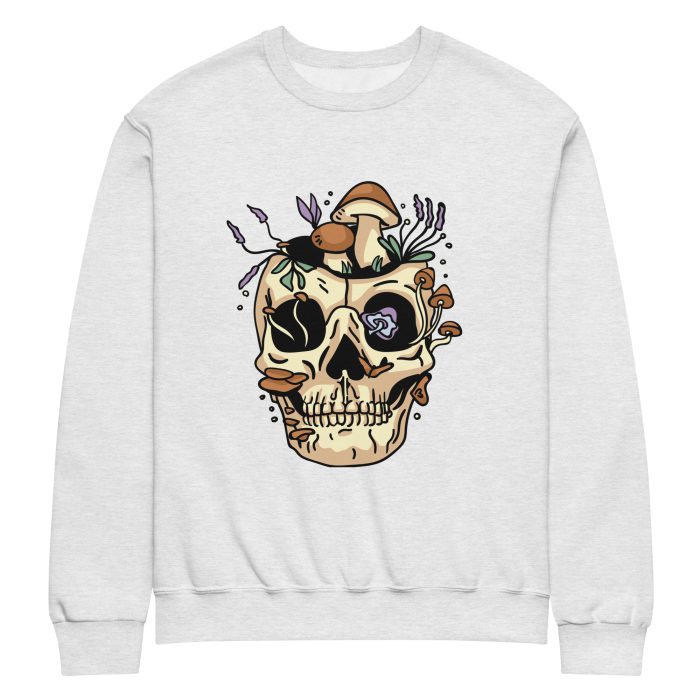 Skull Design Crew neck sweatshirt - Image 7