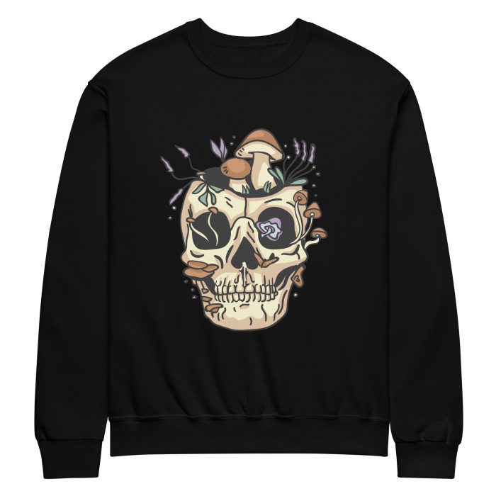 Skull Design Crew neck sweatshirt