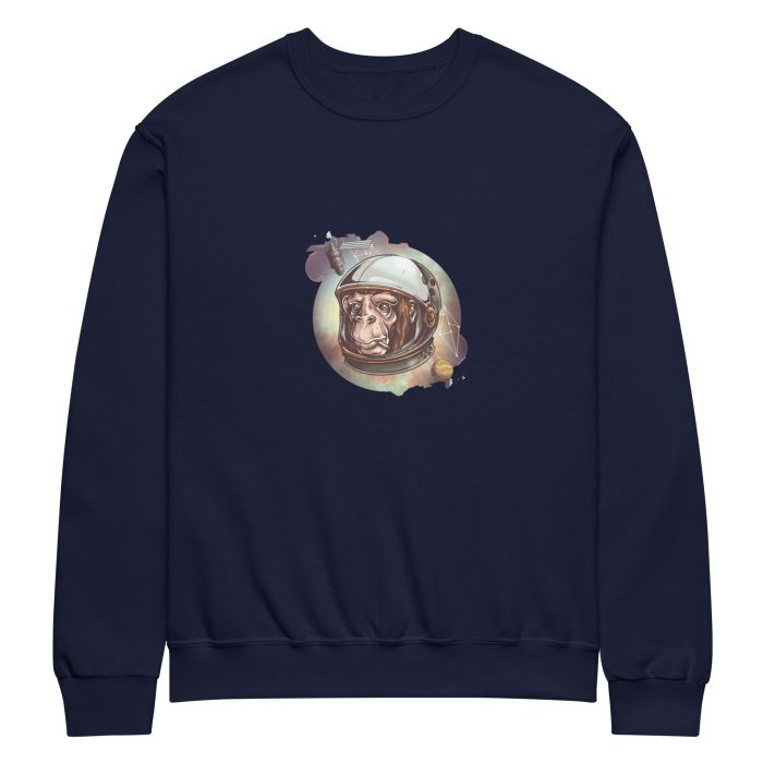Space Chimp Crew neck sweatshirt - Image 2