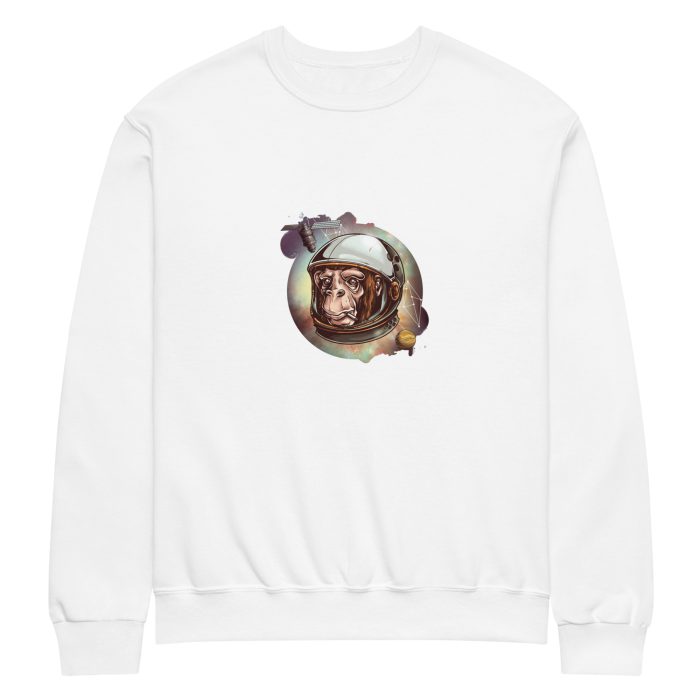 Space Chimp Crew neck sweatshirt - Image 4