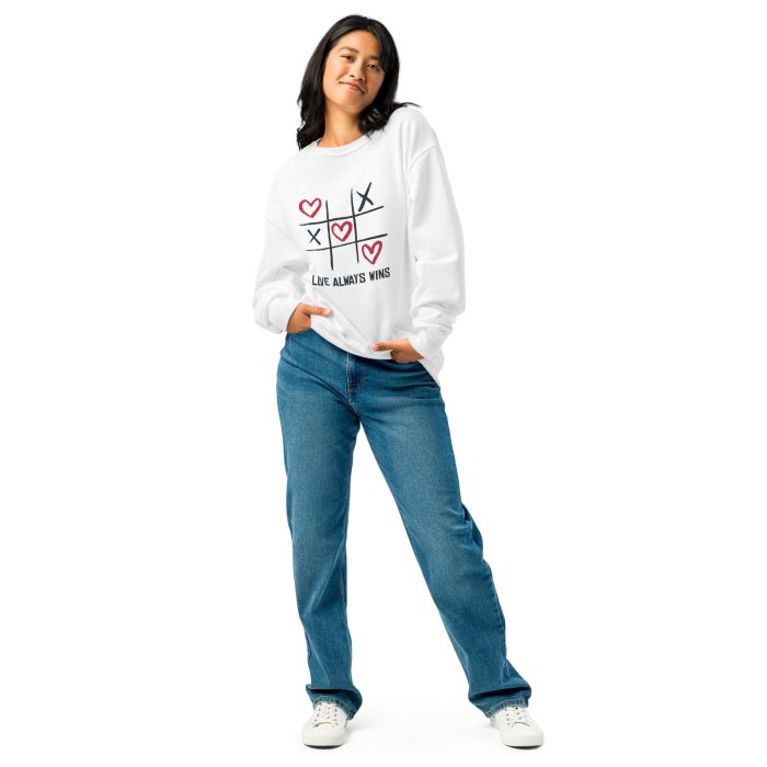 Love Wins Design Crew neck sweatshirt - Image 5