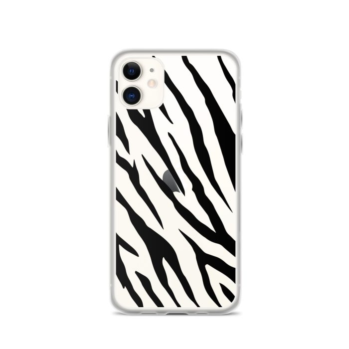 Zebra Design on Clear Case for iPhone® - Image 37