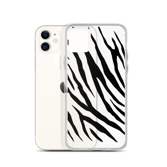 Zebra Design on Clear Case for iPhone® - Image 3