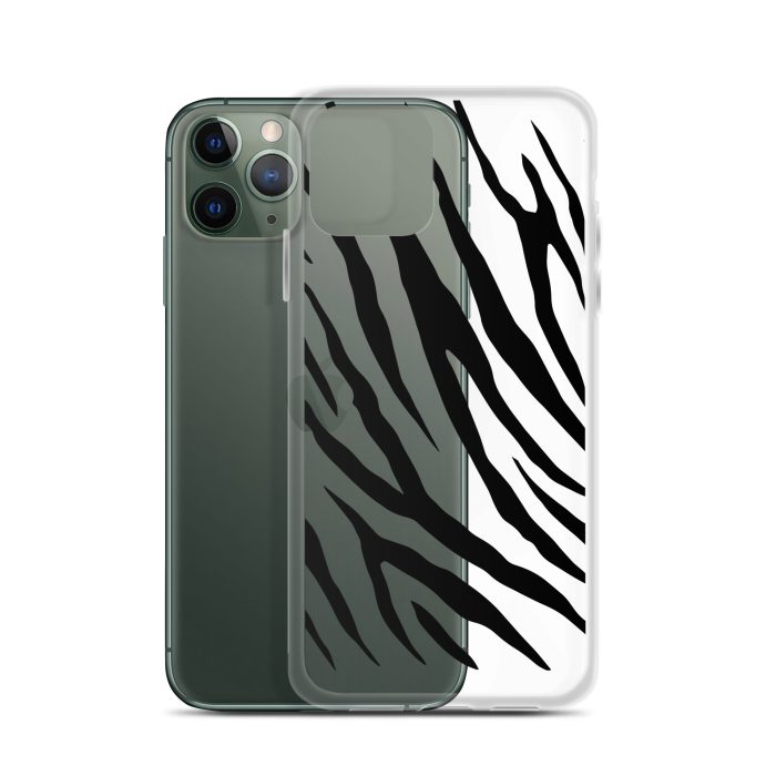 Zebra Design on Clear Case for iPhone® - Image 2