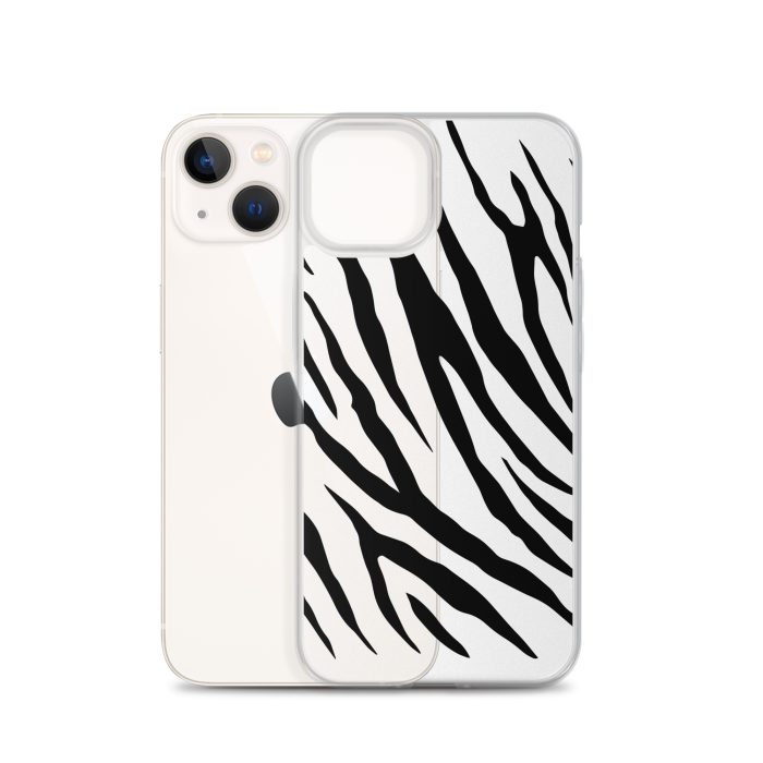 Zebra Design on Clear Case for iPhone® - Image 11