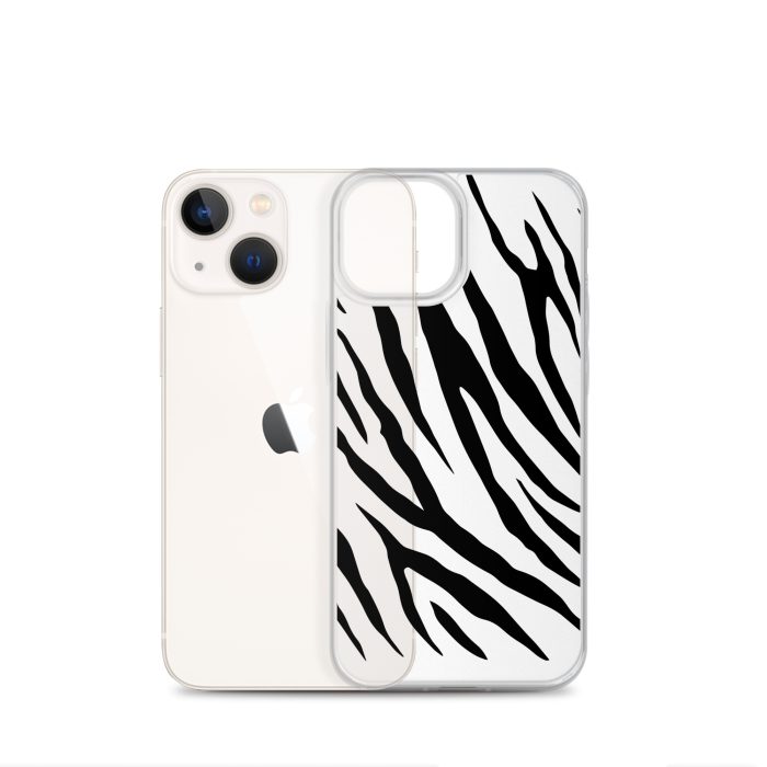 Zebra Design on Clear Case for iPhone® - Image 8