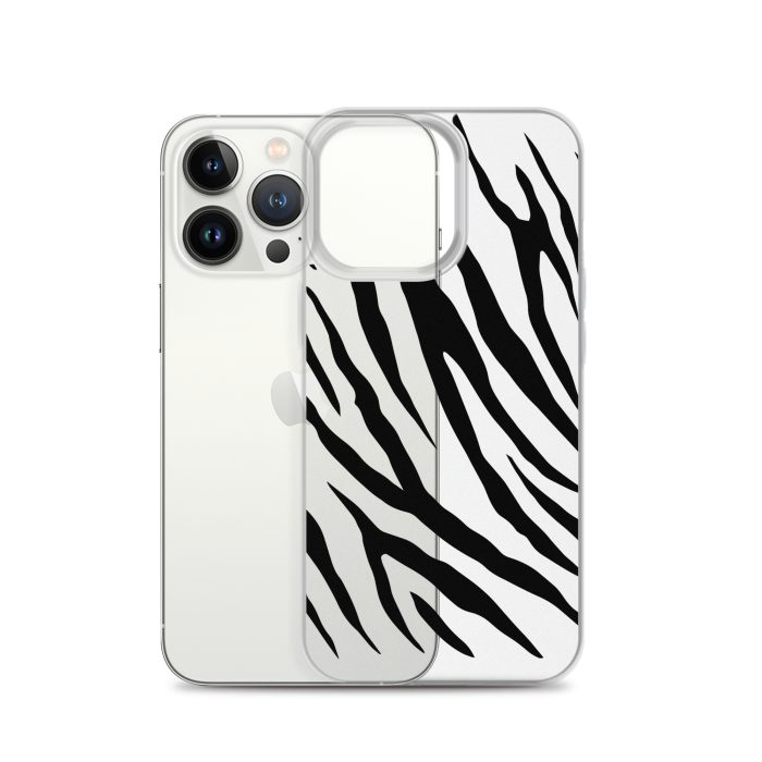 Zebra Design on Clear Case for iPhone® - Image 10
