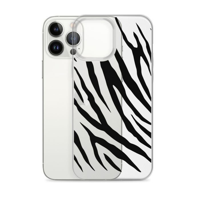 Zebra Design on Clear Case for iPhone® - Image 9