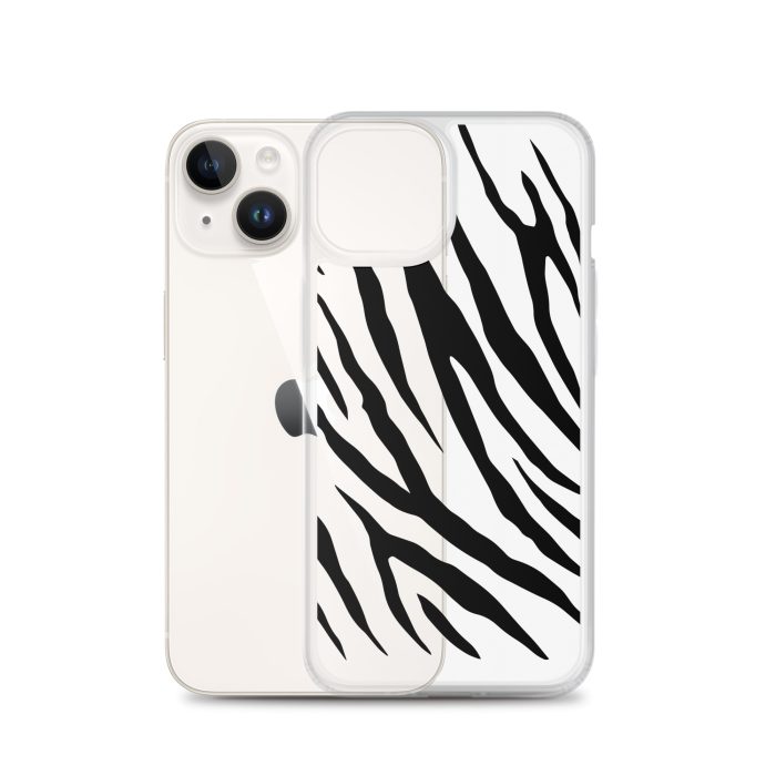 Zebra Design on Clear Case for iPhone® - Image 15