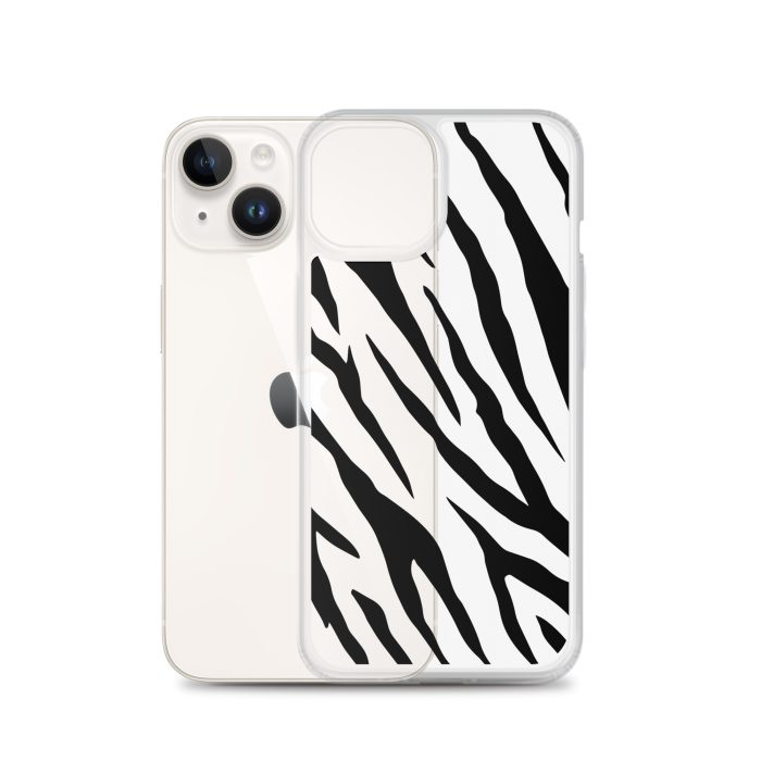 Zebra Design on Clear Case for iPhone® - Image 62