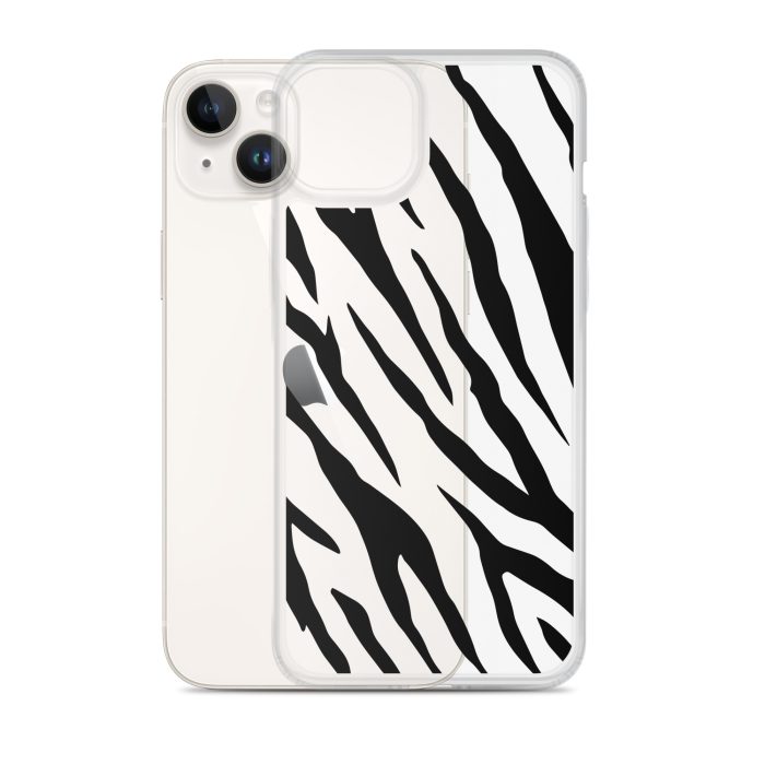 Zebra Design on Clear Case for iPhone® - Image 56