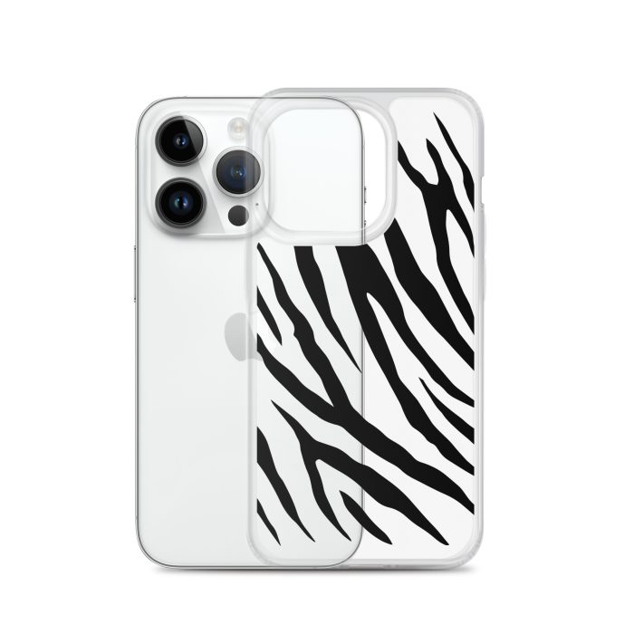 Zebra Design on Clear Case for iPhone® - Image 14