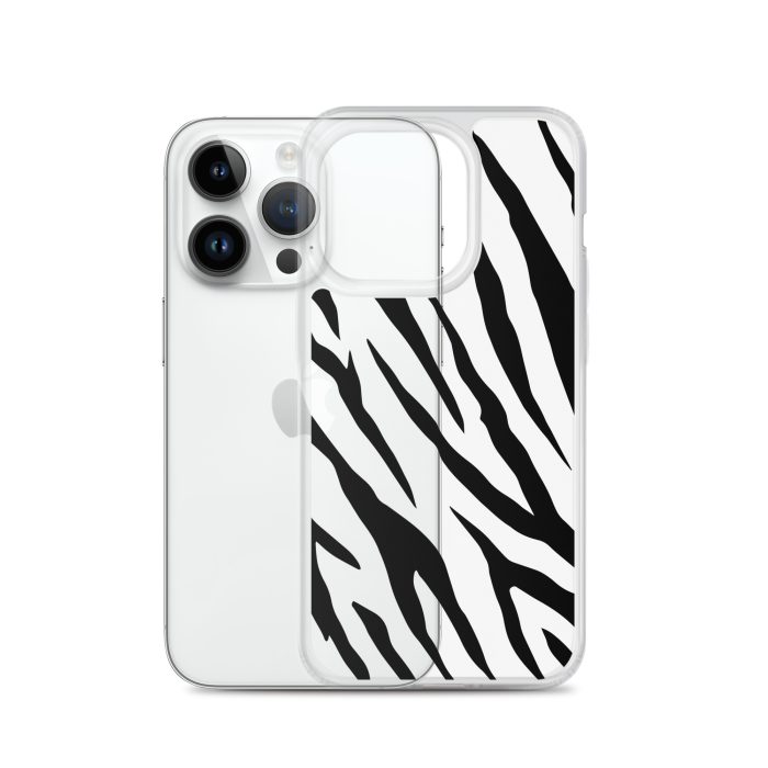 Zebra Design on Clear Case for iPhone® - Image 60