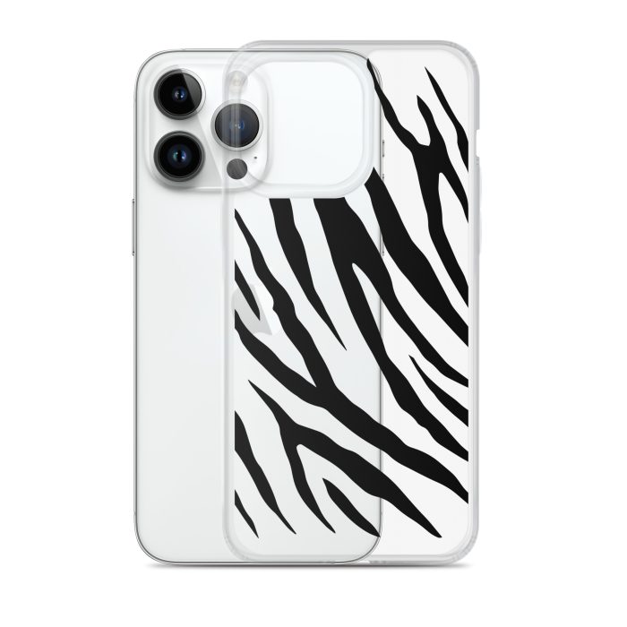 Zebra Design on Clear Case for iPhone® - Image 13