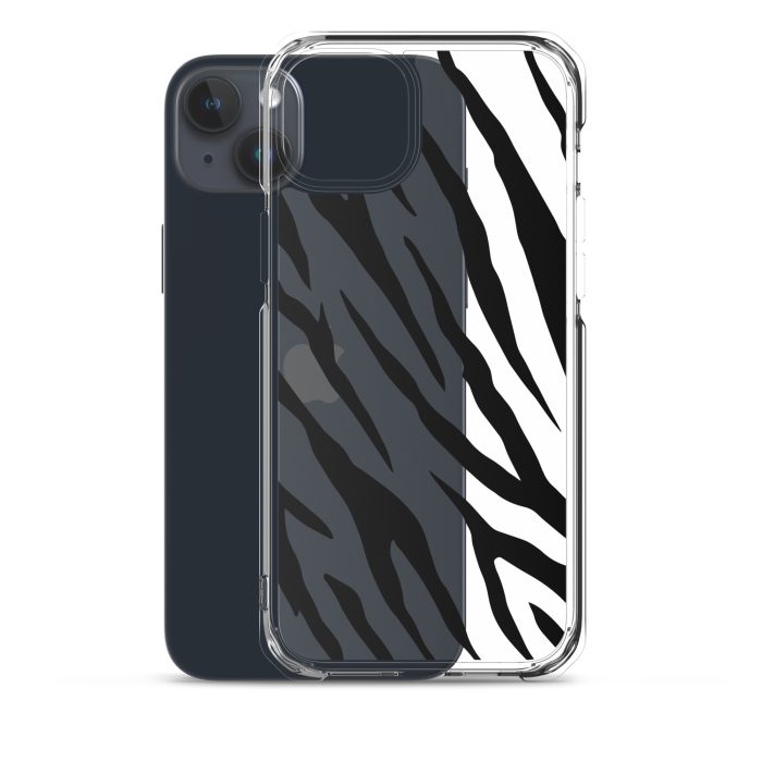 Zebra Design on Clear Case for iPhone® - Image 64