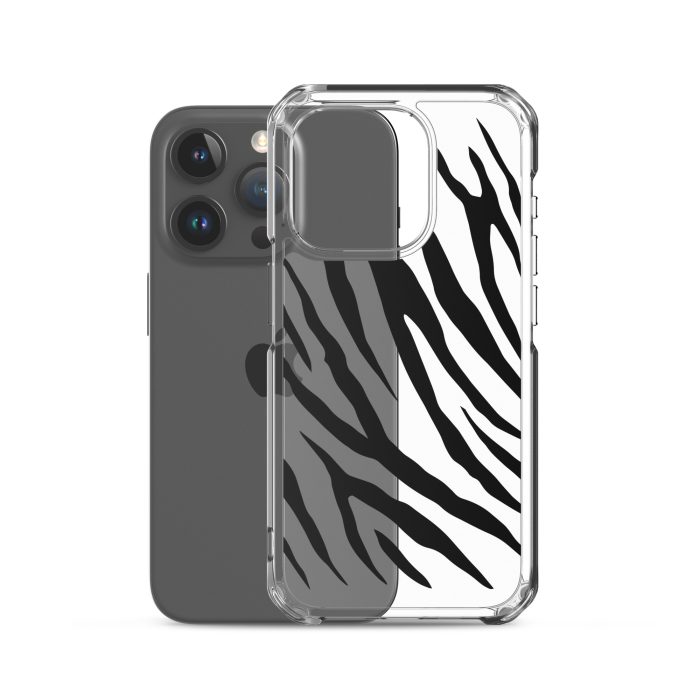 Zebra Design on Clear Case for iPhone® - Image 18