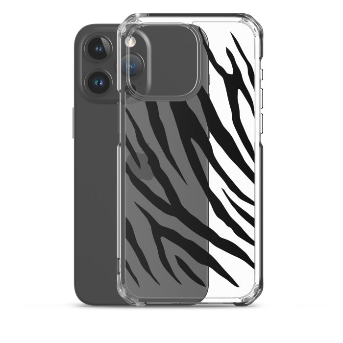 Zebra Design on Clear Case for iPhone® - Image 17