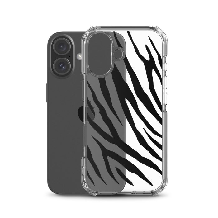 Zebra Design on Clear Case for iPhone® - Image 23