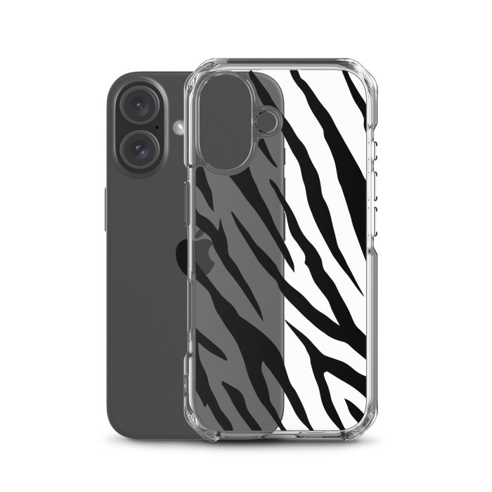 Zebra Design on Clear Case for iPhone® - Image 78