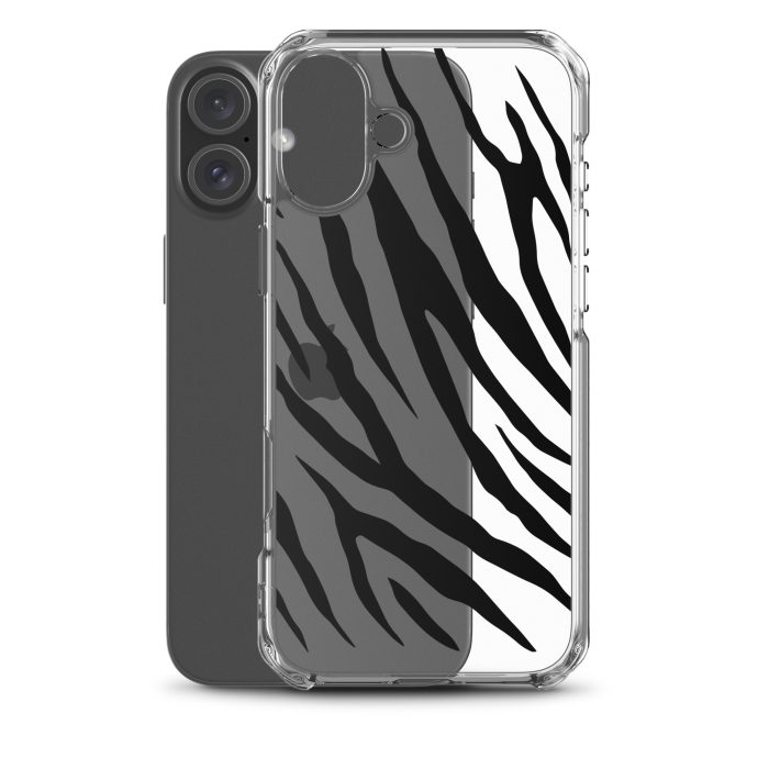 Zebra Design on Clear Case for iPhone® - Image 20