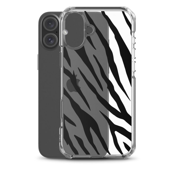 Zebra Design on Clear Case for iPhone® - Image 72