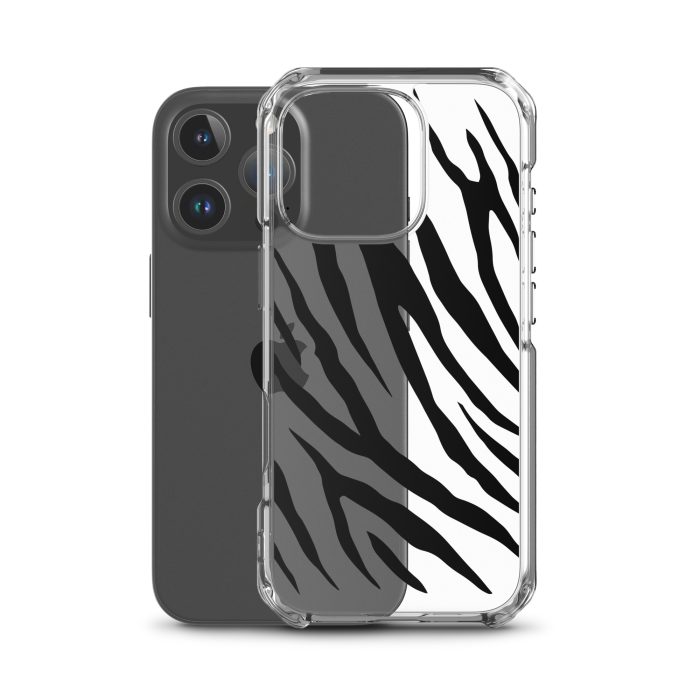 Zebra Design on Clear Case for iPhone® - Image 22