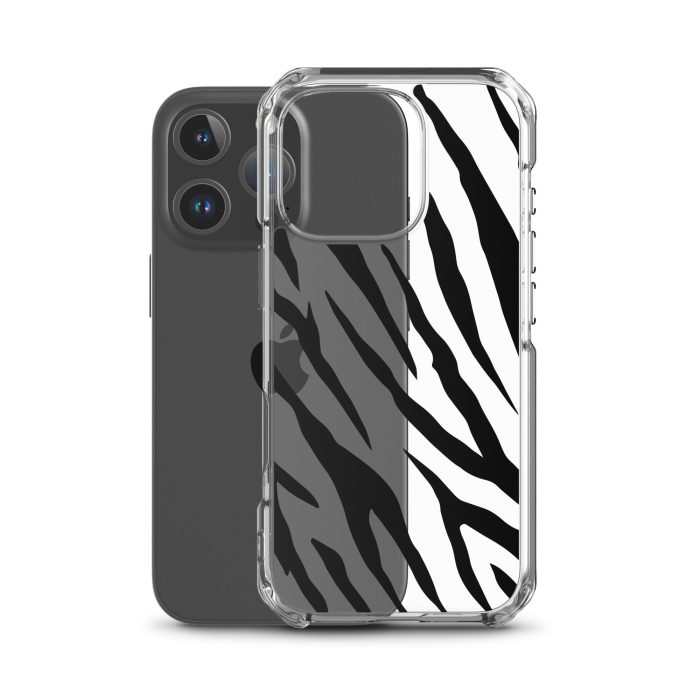 Zebra Design on Clear Case for iPhone® - Image 76