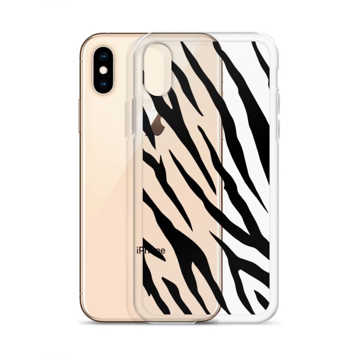 Zebra Design on Clear Case for iPhone® - Image 85