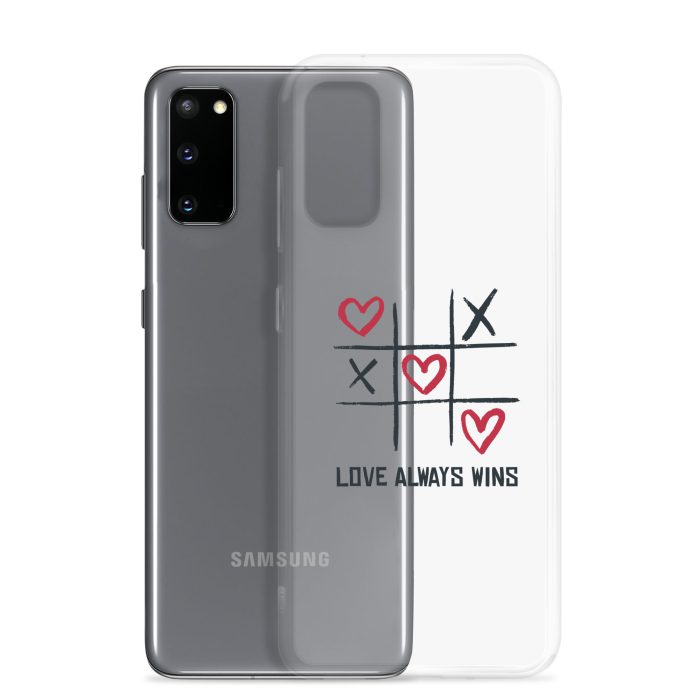 Love Wins Design on Clear Case for Samsung® - Image 6