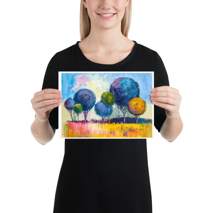 Colorful Forest Poster - Image 2