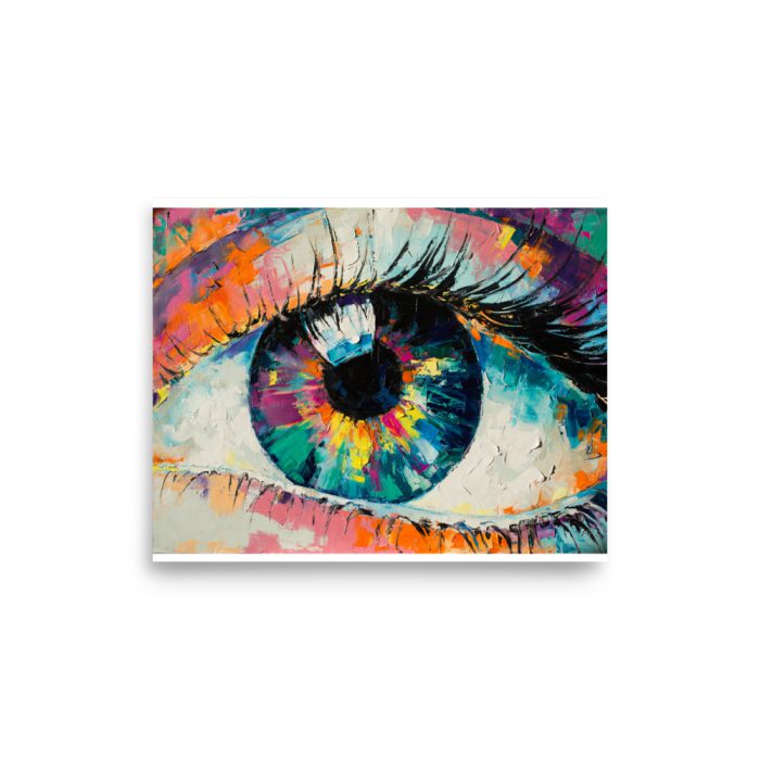 Colorful Eye Poster - Image 4