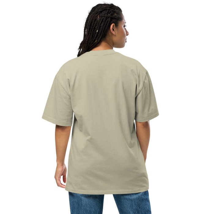 Heart and Arrow Oversized faded t-shirt - Image 9