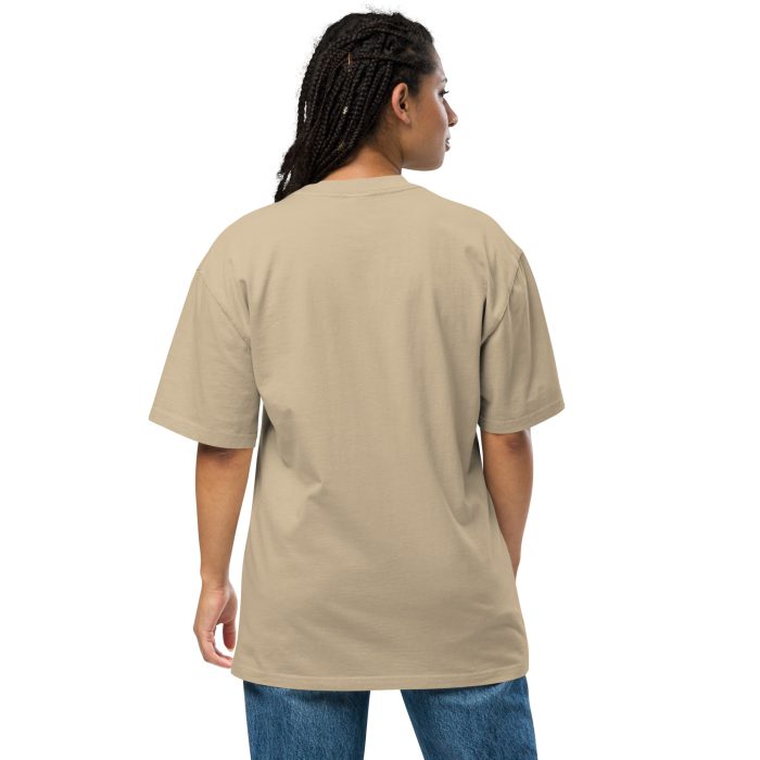 Heart and Arrow Oversized faded t-shirt - Image 6