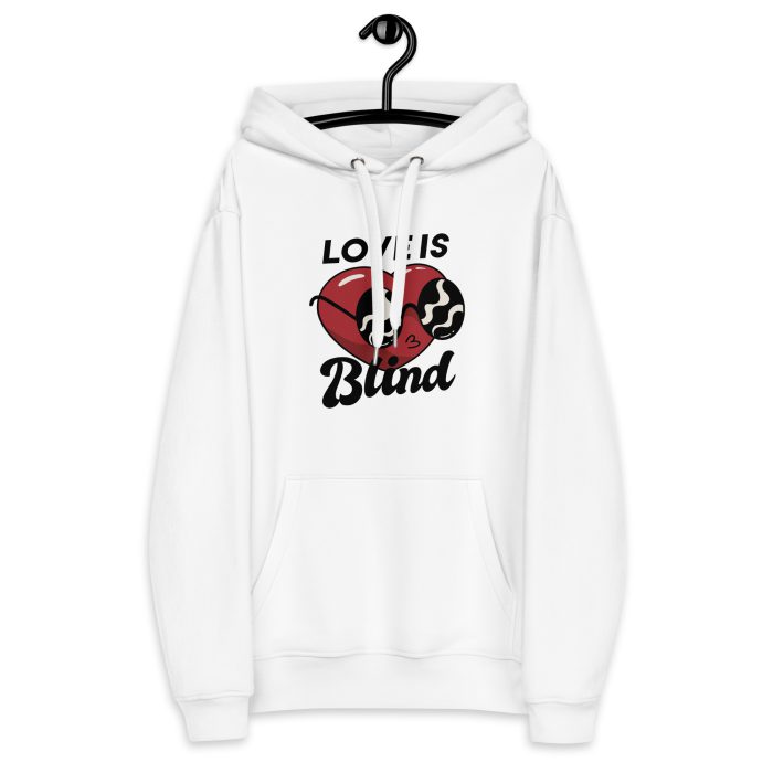 Love is Blind Premium eco hoodie - Image 2
