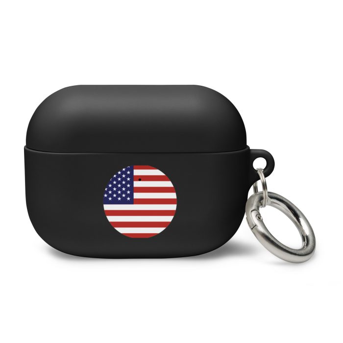 American Flag Rubber Case for AirPods® - Image 4