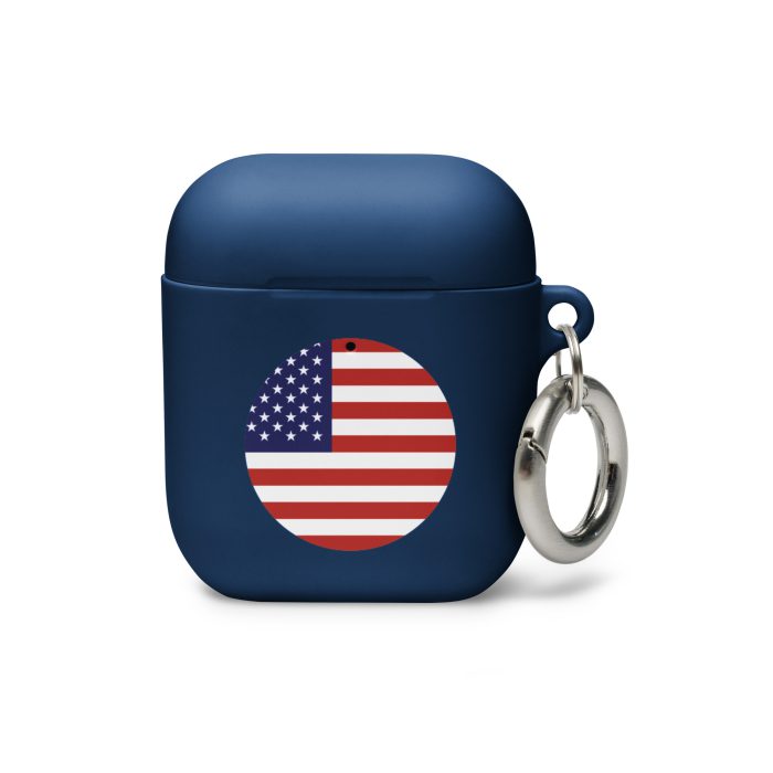 American Flag Rubber Case for AirPods® - Image 6