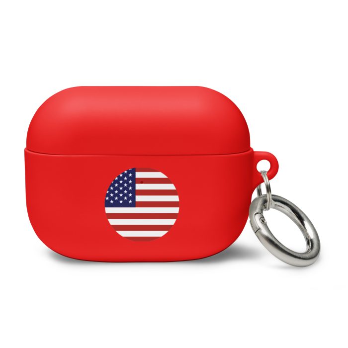 American Flag Rubber Case for AirPods® - Image 11