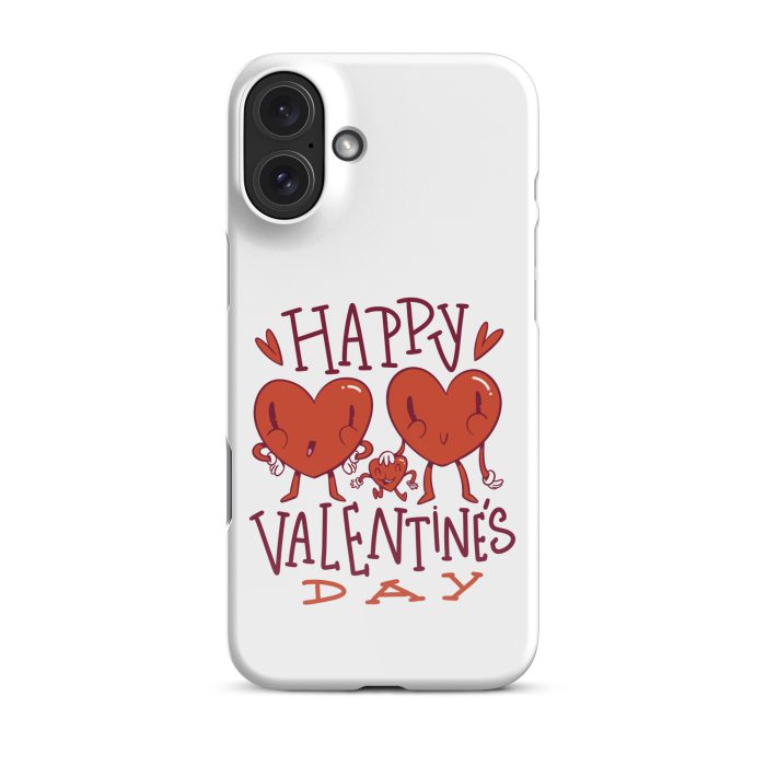 Happy Valentine's Day Design on Snap case for iPhone® - Image 41
