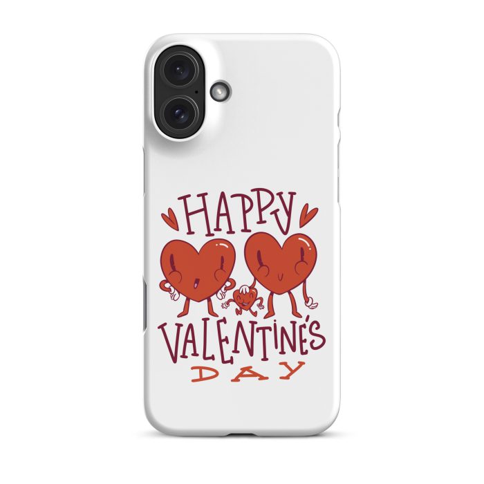 Happy Valentine's Day Design on Snap case for iPhone® - Image 42