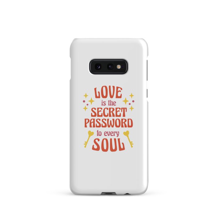 Love Lyrics on Snap case for Samsung® - Image 2