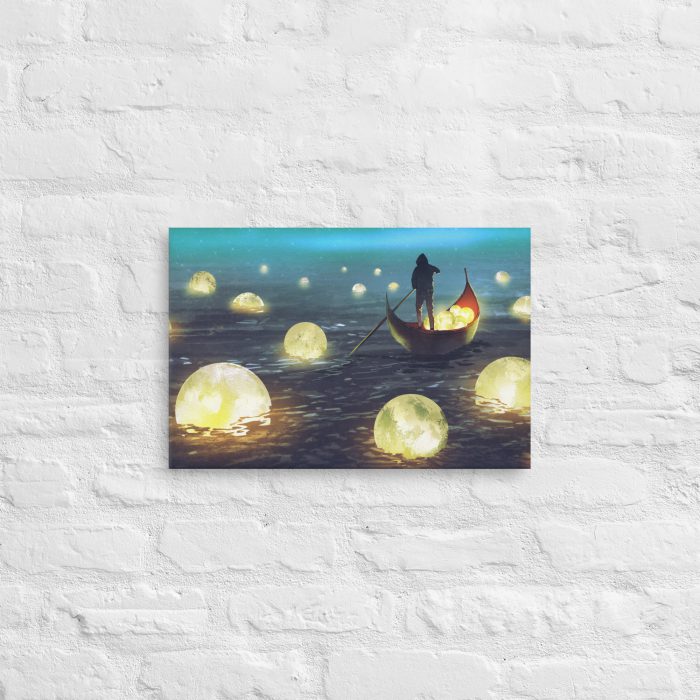 Fallen Moons - Digital Art on Thin canvas - Image 3